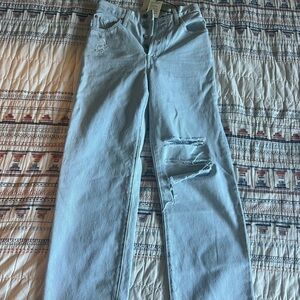 Levi's Light Blue Distressed Jeans
